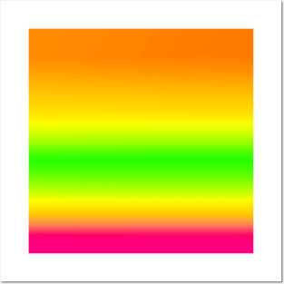 Summer Colors Gradient Posters and Art